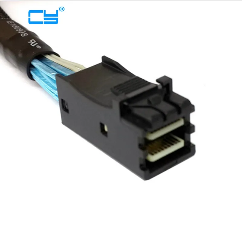 50 см/100 см внутренний мини SAS SFF 8643 узловой до 4 SATA 7pin целевой жесткий диск 6 Гбит/с Raid