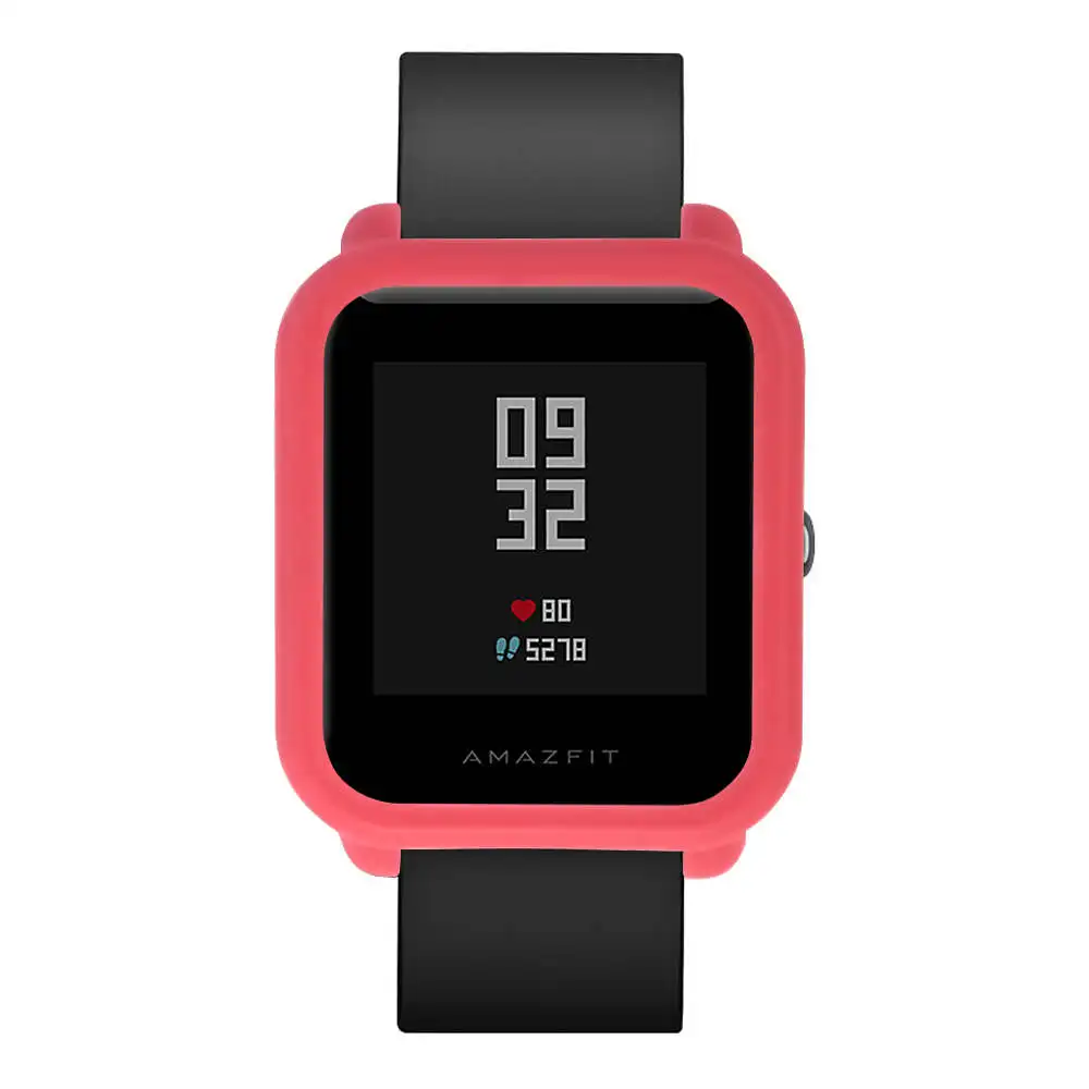 5 Мягкий защитный силиконовый чехол из ТПУ для Huami Amazfit Bip Youth Watch SmartWatch Watachband аксессуары для спортивных товаров - Цвет: 5
