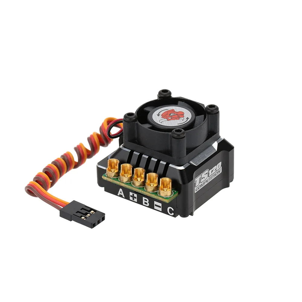 SkyRC TS120 120A 2-3 S LiPo батарея Sensored/бесщеточный ESC с 6 V/3A BEC для 1/10 1/12 RC внедорожный автомобиль 1/10 1/8 автомобиль