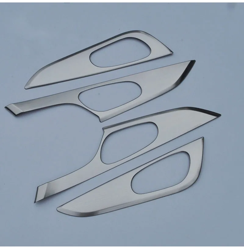 ABS внутренняя ручка двери автомобиля блестки хромированная отделка Крышка для