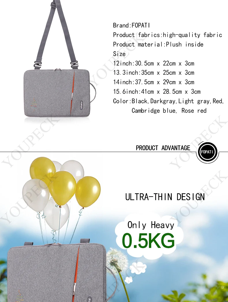 Рукав для ноутбука 14 дюймов для Macbook Air 13, сумка для ноутбука 13,3 дюймов, водонепроницаемая женская сумка для ноутбука 14 дюймов для Macbook Pro 15