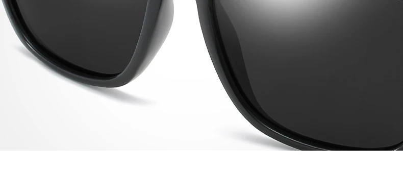 Мужские поляризованные солнцезащитные очки BLUEMOKY UV400 для вождения, Черные Квадратные Солнцезащитные очки для мужчин, Полароид, брендовые солнцезащитные очки для мужчин