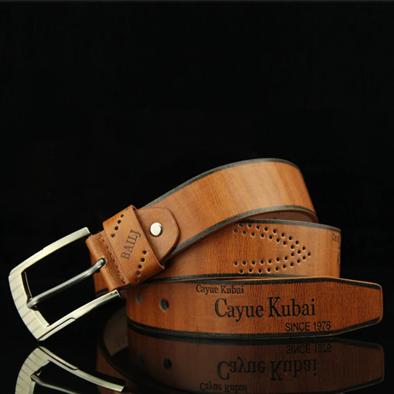 2018 Винтаж Для мужчин женщин кожаный пояс Роскошные ремень мужской Ремни для Harajuku