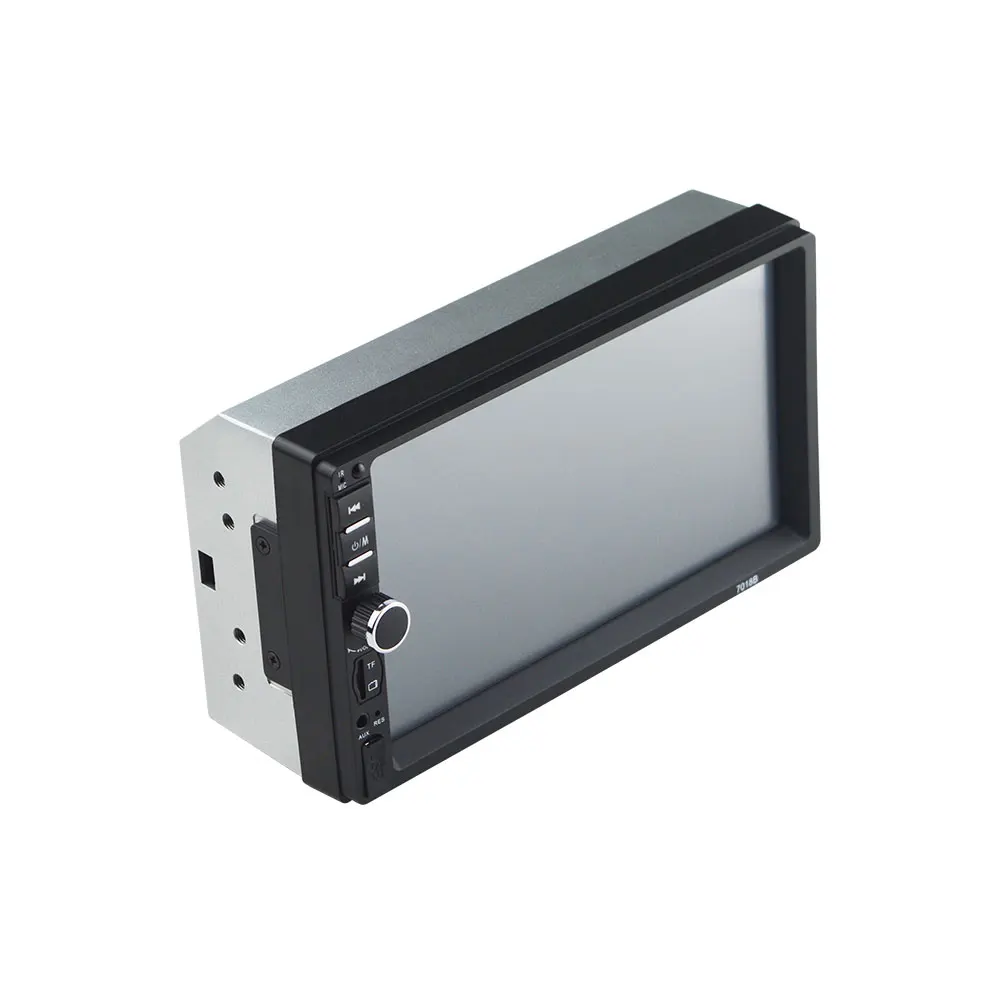 Autoradio 2 din General Models 7'' inch LCD Touch Screen Bluetooth Car Radio Player Audio AUX Support Rear View Camera 7018B |