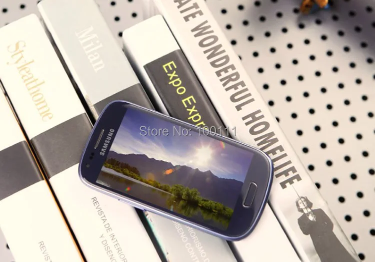 I8190 samsung Galaxy S3 mini i8190 мобильный телефон с разблокированным GSM Android двухъядерный Wifi gps 5MP камера