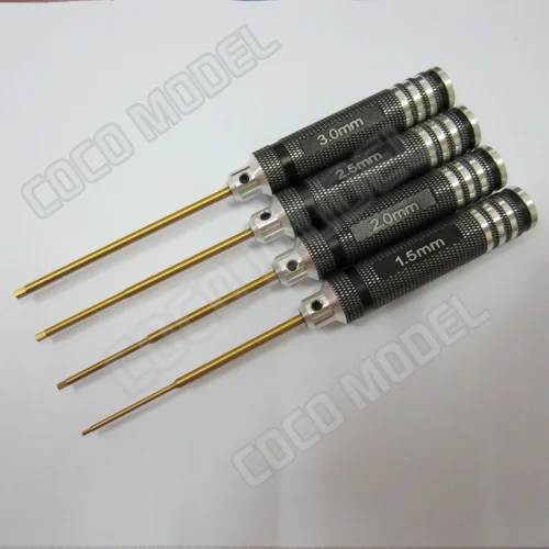 HSS титановые шестигранные отвертки инструменты для RCPlane Heli Аллен ключ H1.5/H2.0/H2.5/H3 |