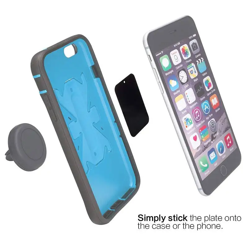 2019 универсальная запасная металлическая пластина с клейкой поверхностью для