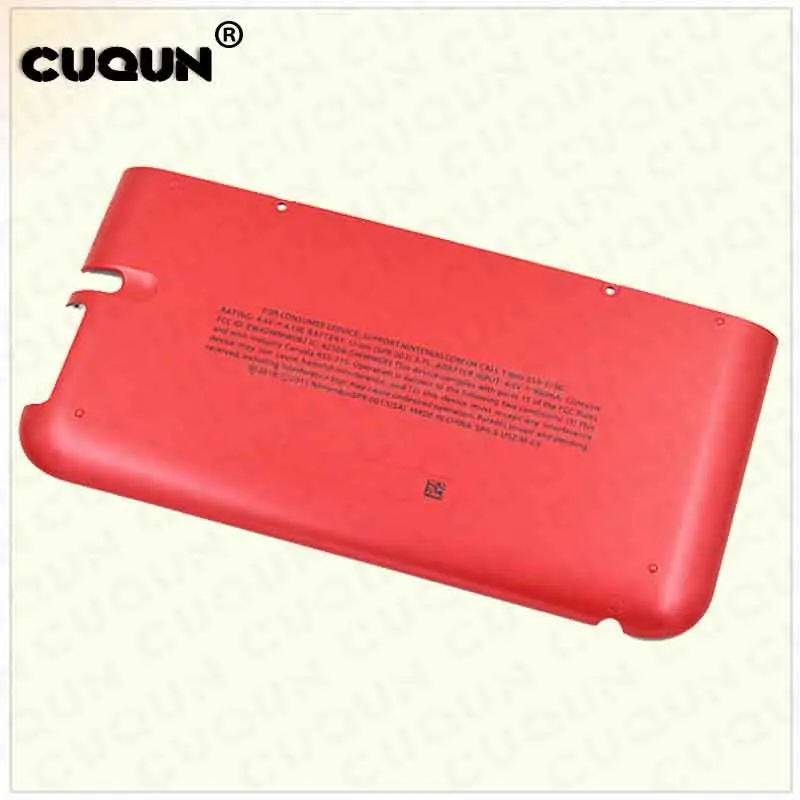 Оригинальная версия США красный Батарея Крышка для Nintend 3DS XL/LL Корпус сзади чехол