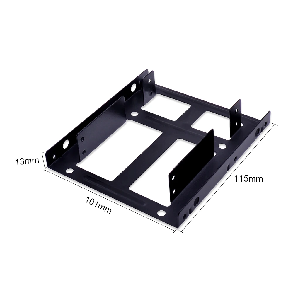CHIPAL двойной базовый кронштейн для жесткого диска 2 5 дюйма SSD HDD металлический
