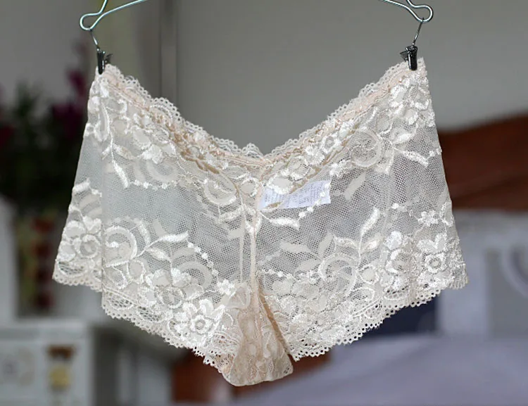 4 шт. женские кружевные трусики|panties transparent|women lace sexy pantieslace panties |