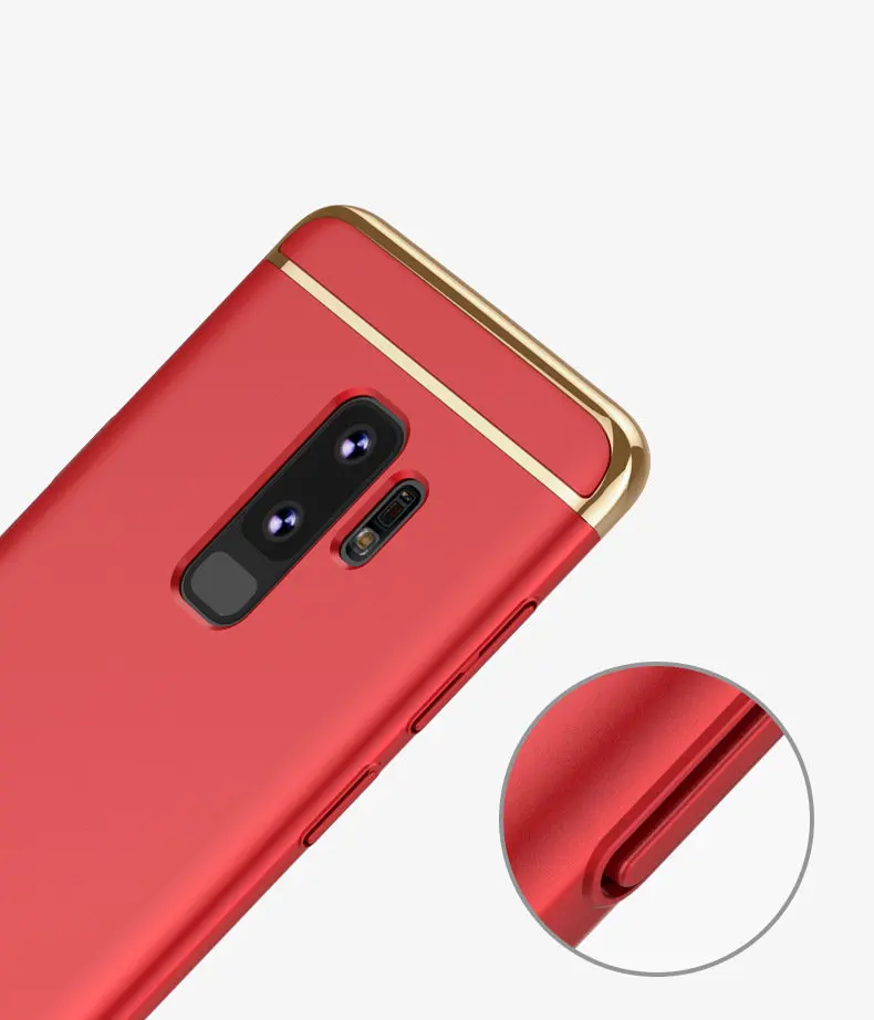 VBNM новый для samsung S9 плюс мобильный телефон оболочки матовое три в одном с shell