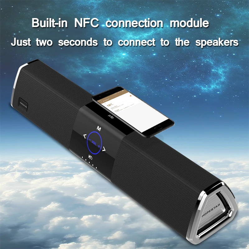 Беспроводная Bluetooth Колонка A3 20 Вт двойной сабвуфер громкий динамик для домашнего