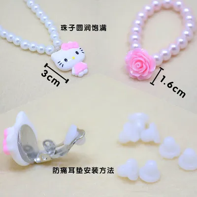 Модные детские головные уборы с бантом hello kitty наборы заколки для волос эластичная резинка резинки заколка для волос резинки