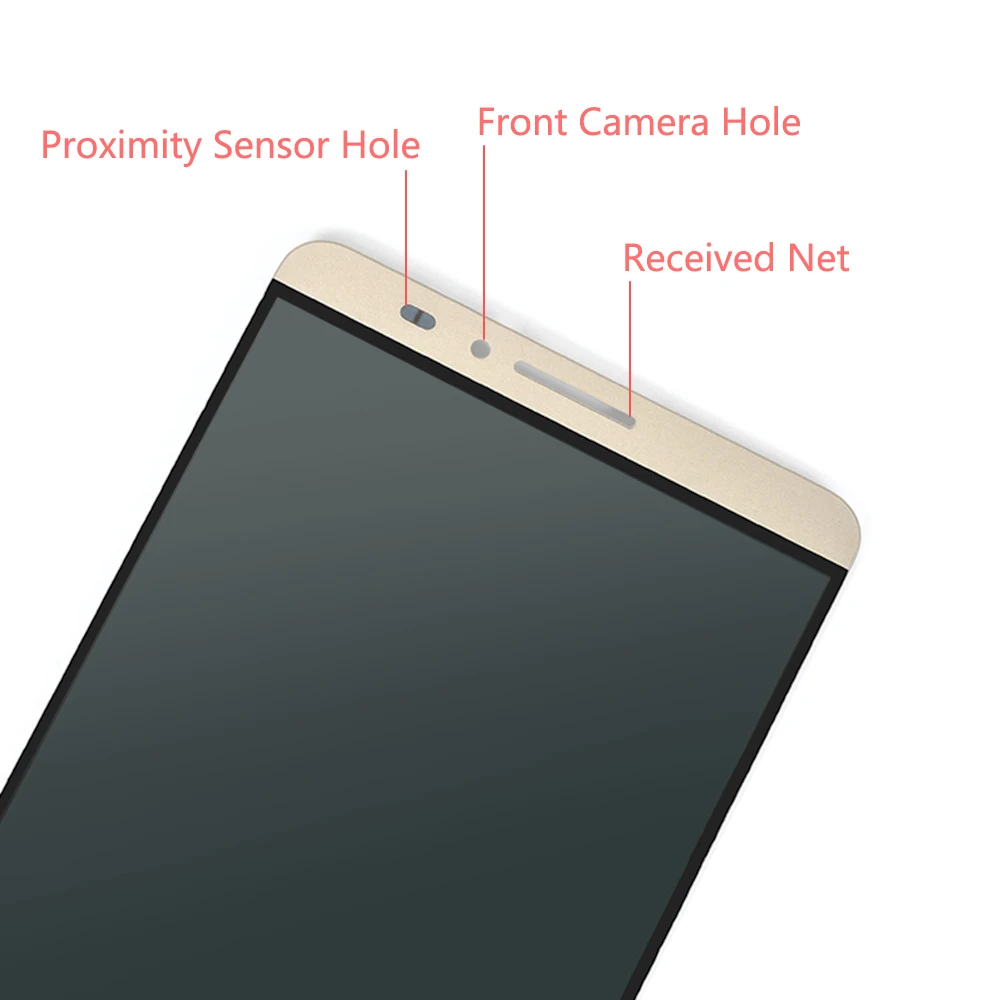 Sinbeda для HUAWEI Mate 7 ЖК-дисплей сенсорный экран дигитайзер с рамкой Mate7 дисплей MATE MT7-L09