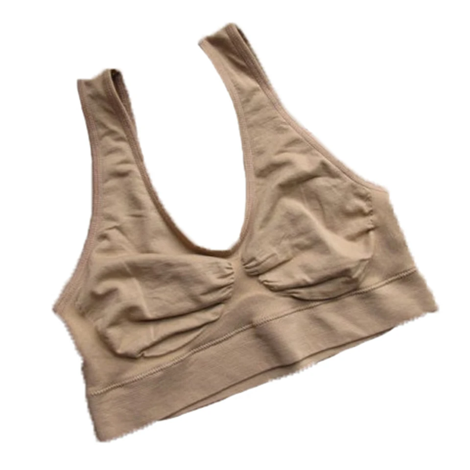 Спящий активный сексуальный бюстгальтер для женщин пуш ап бесшовный плюс размер