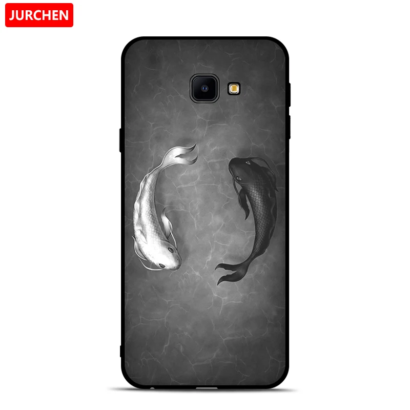 JURCHEN силиконовый чехол для телефона для samsung Galaxy J6 Plus J4+ чехол J415F J610F Мягкий ТПУ чехол для samsung Galaxy J4 Plus J6+ чехол - Цвет: 20
