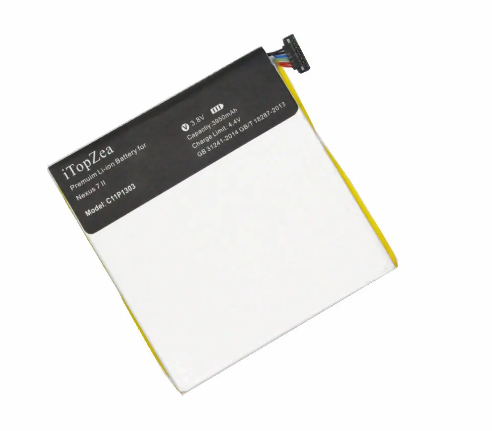 ITopzea 10 шт. 3950 мАч C11P1303 Сменный аккумулятор для Asus Google Nexus 7 "Nexus II 2 2nd Gen 2013 ME571 ME57K