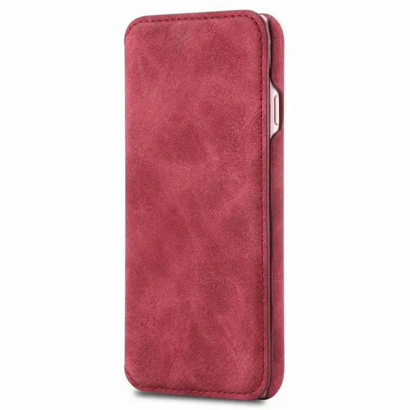 2 Роскошный Ретро-чехол из искусственной кожи чехол для iphone 7 Plus 6 8 Plus XS Max XR X XS, ультра тонкий чехол-бумажник для iphone X 6 S Plus - Цвет: 2