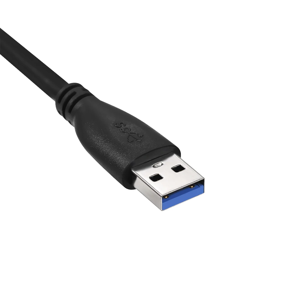 USB кабель удлинитель USB3.0 для PS4 Xbox Smart TV One SSD Data Sync 50 см (синий)|Компьютерные кабели и