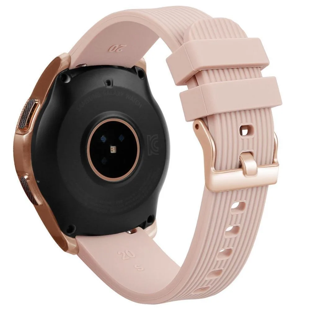 Tonbux силиконовые спортивные часы ремешок для Samsung Galaxy Watch SM R810 42 мм Gear2 смарт