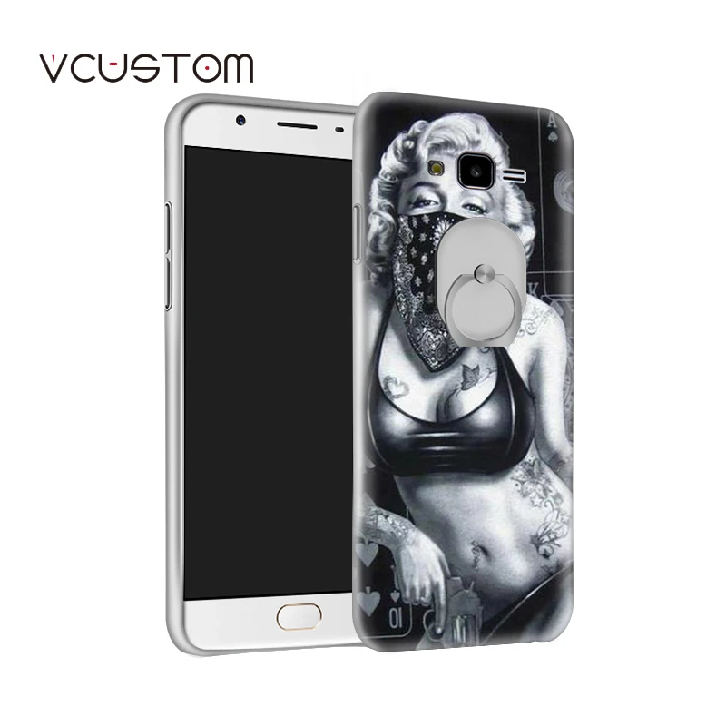 Vcustomwhite тяжелых случаях для Samsung Galaxy Win I8552 i8552 чехол телефона кольцо держатель дело
