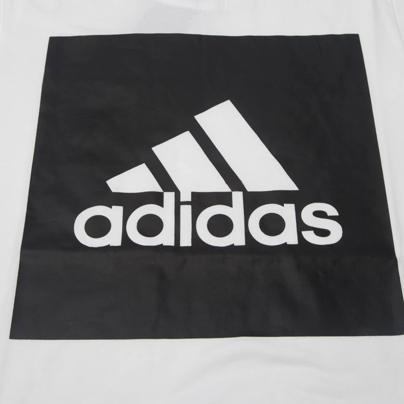 Новое поступление оригинальных мужских футболок Adidas ESS BIGLOGO спортивная одежда с