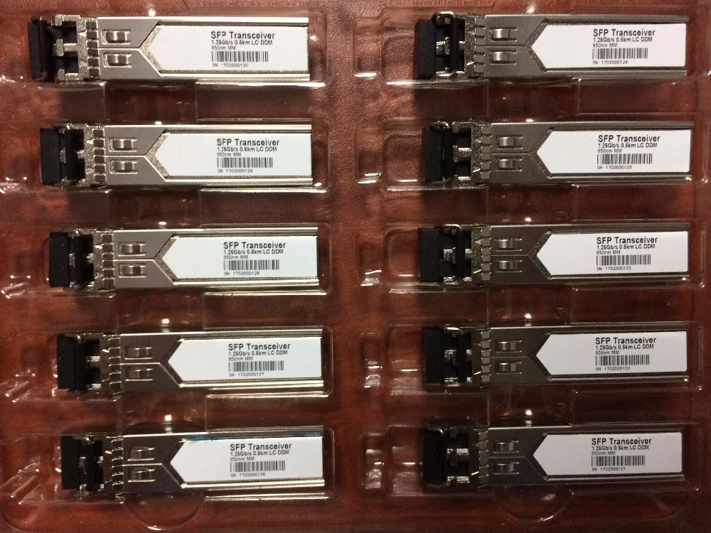 1,25G sfp Модуль LC 5 км/20 км/40 км/60 км/80 км/120 км BiDi 1310nm/1550nm WDM gbic переключатель совместим с оптоволоконным переключателем