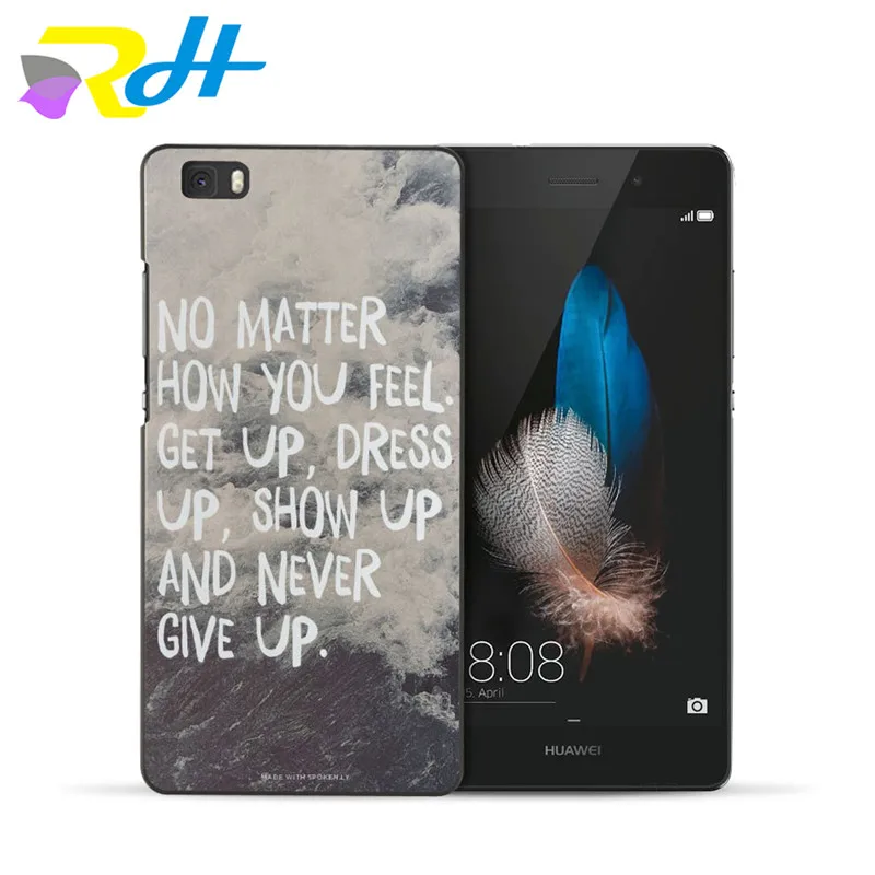 Для funda Huawei P10 чехол вдохновляющая серия для P9 lite Coque Etui Модный Lite