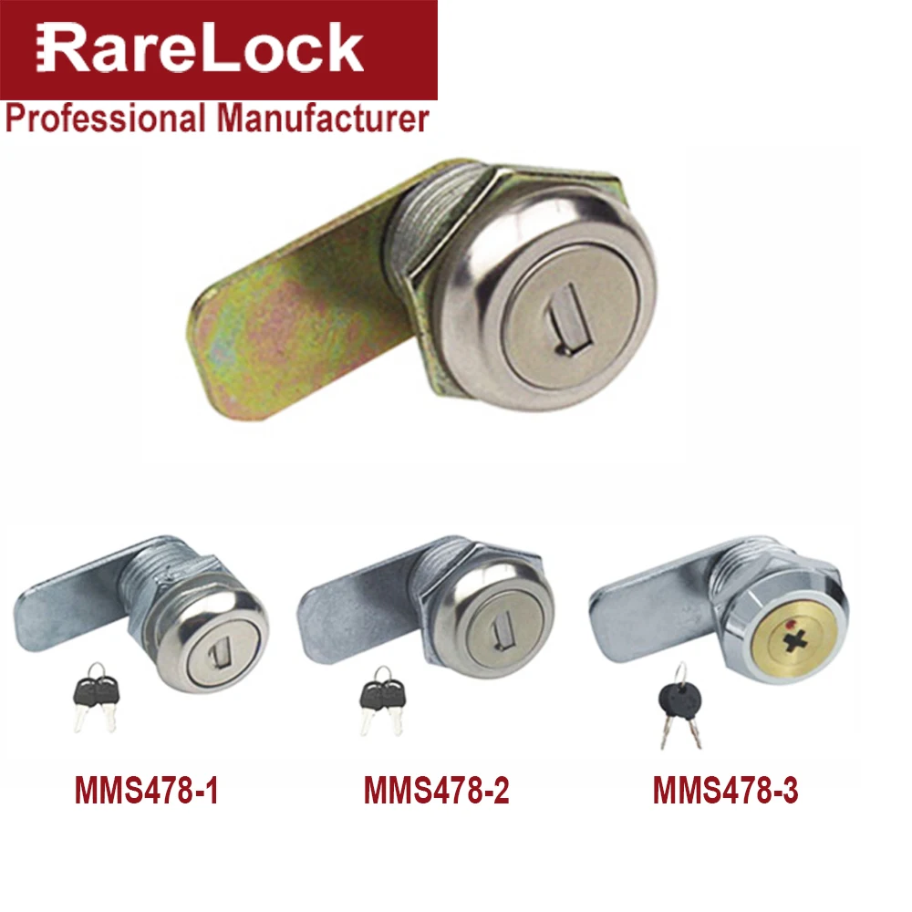 Rarelock MS478 Cam Lock водонепроницаемый для подарочной коробки ювелирных изделий женский шкафчик в спортзале Электрический шкаф аксессуары для ванной комнаты DIY h