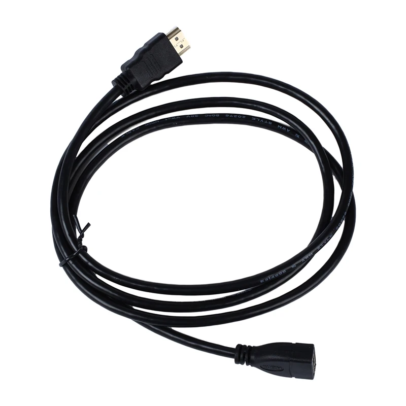6 футовый HDMI 1 3 M/F золотой удлинитель для HDTV| |