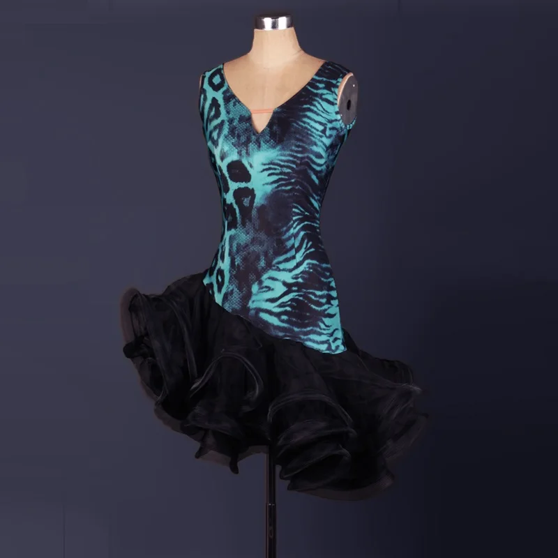 Новый Дизайн 2016 женская одежда для латиноамериканских танцев девочек