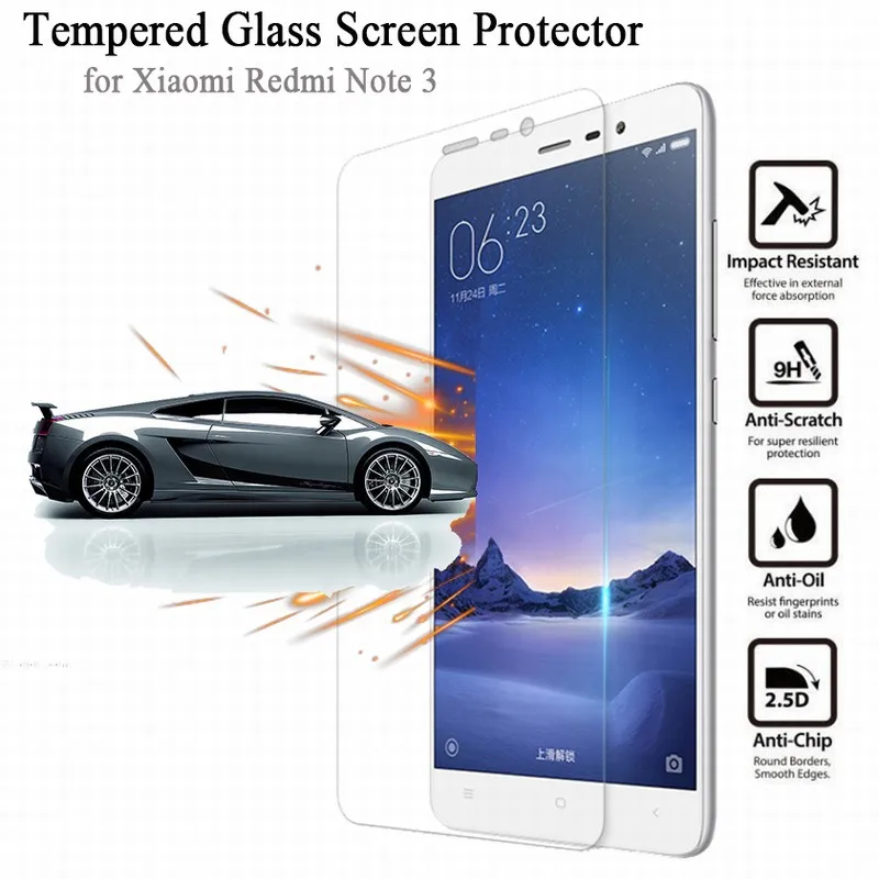 2.5D 9H закаленное стекло для Xiaomi Redmi Note 2 3 4 Note3 Pro 4A 3X 3S специальное издание защита
