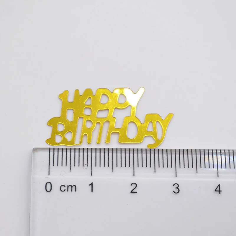 Декоративная посыпка для свадебного стола 15 г/упаковка письма с поздравлениями