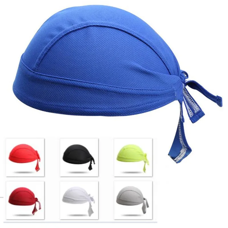 Q951 Быстросохнущая чистая велосипедная кепка-платок для головы летом для мужчин, бега, езды на велосипеде, головной платок Циклизм, пиратская шляпа, капюшон, ободок.