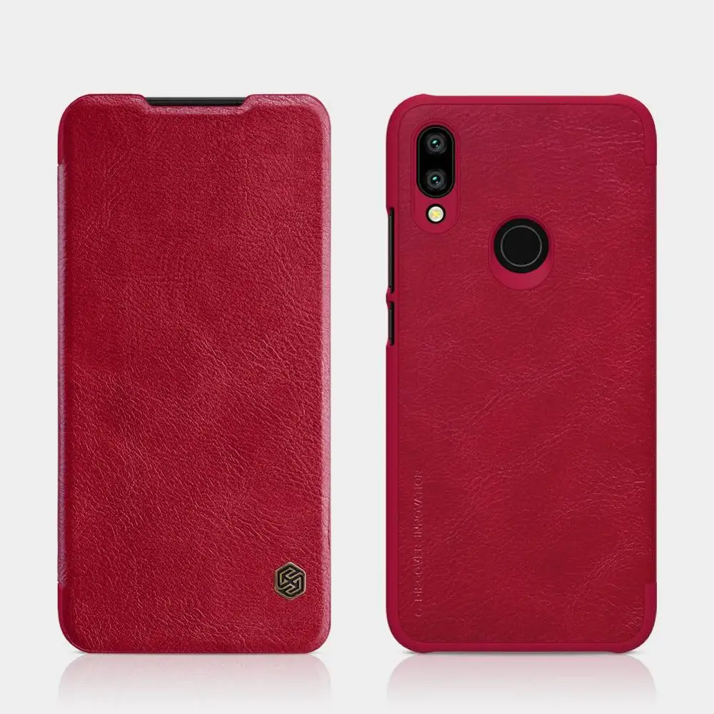 Rose Red Чехол-книжка из искусственной кожи для Xiaomi Redmi 7, 6,26 дюйма, роскошный винтажный Чехол-книжка для Xiaomi Redmi 7 - Цвет: Rose Red