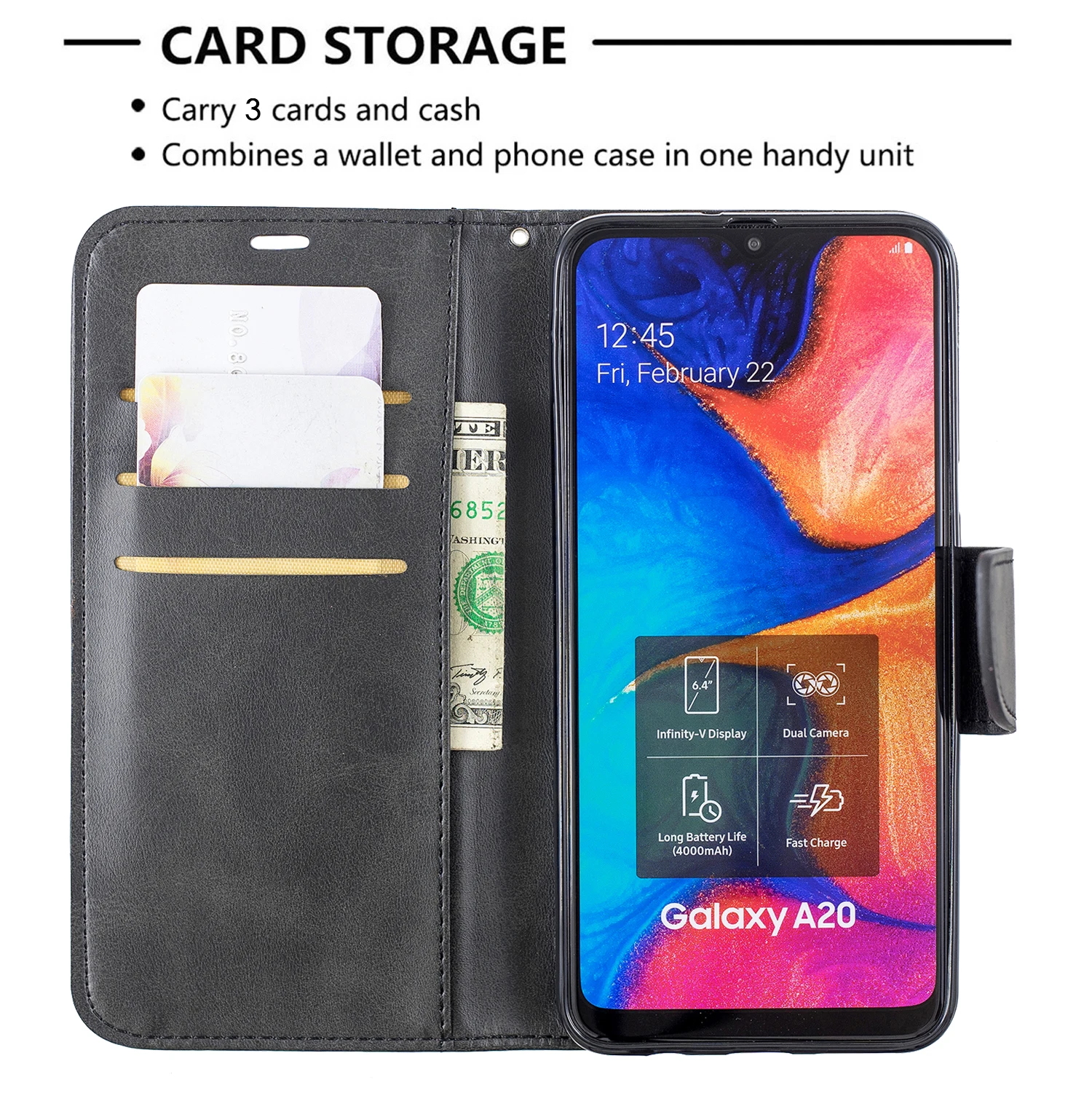 Винтажный флип-чехол для телефона, чехол для samsung Galaxy A10E A20E A10 A20 A30 A40 A50 A70, Роскошный Ретро кошелек, кожаный чехол