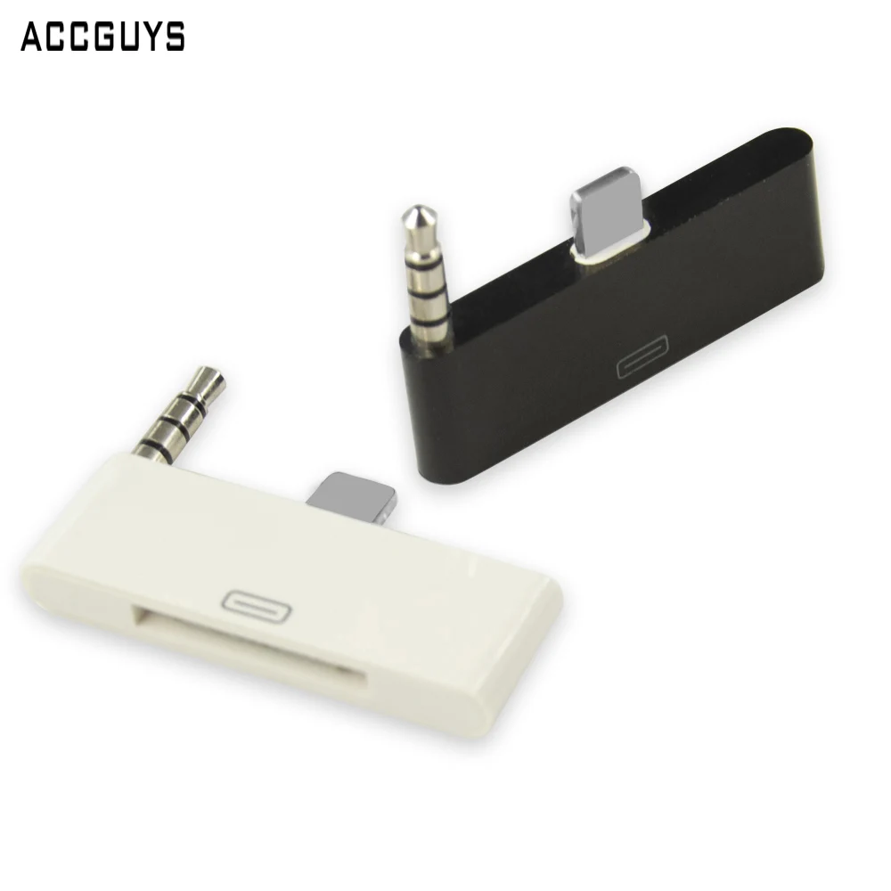 ACCGUYS адаптер для мобильного телефона iPhone 4 5 5S 3 мм Aux аудио зарядный конвертер 30
