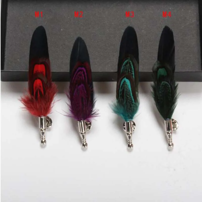 5 шт./лот перо корсажная бутоньерка для жениха свадебвечерние Вечеринка Лучший