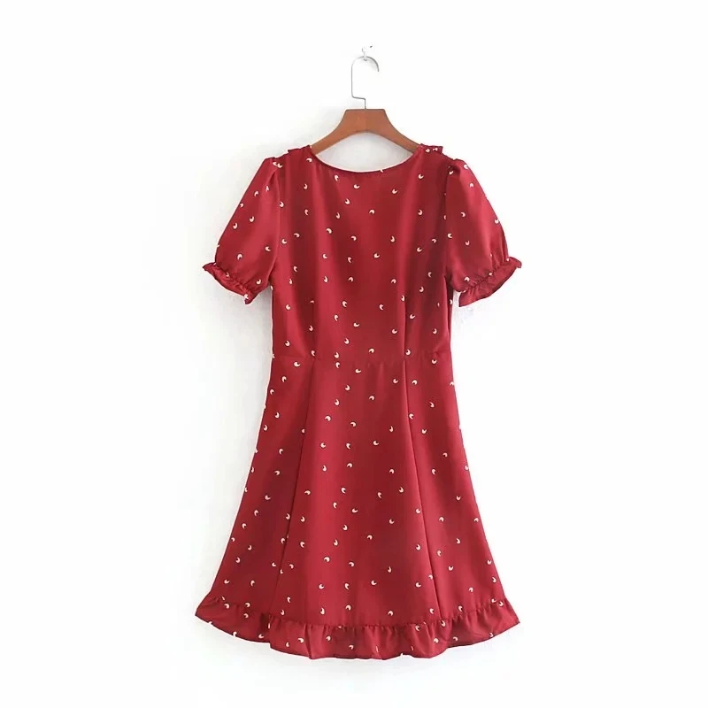 Boho 2019 летнее винтажное цветочное сексуальное мини платье женское элегантное с