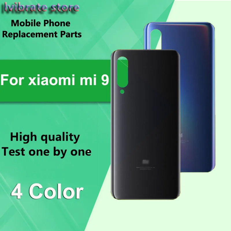 Новая стеклянная задняя крышка батарейного отсека для xiaomi mi 9 Крышка mi9 замена