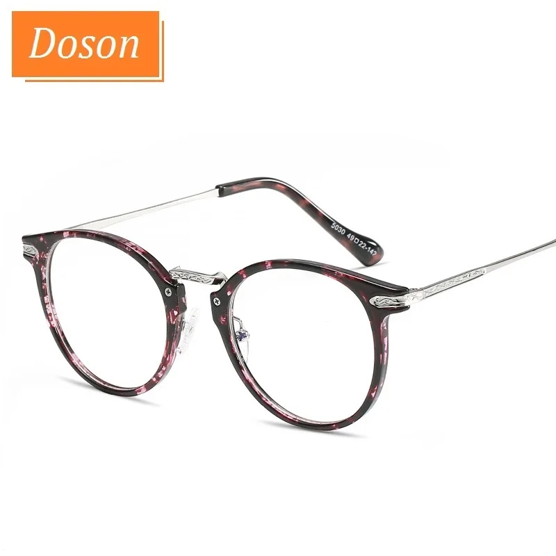 

Ultralight TR90 Unisex Round Eyeglasses Women Men Ladies Optical Eyeglasses Frame Clear lens Myopic Glasses Frames Retro Eyewear