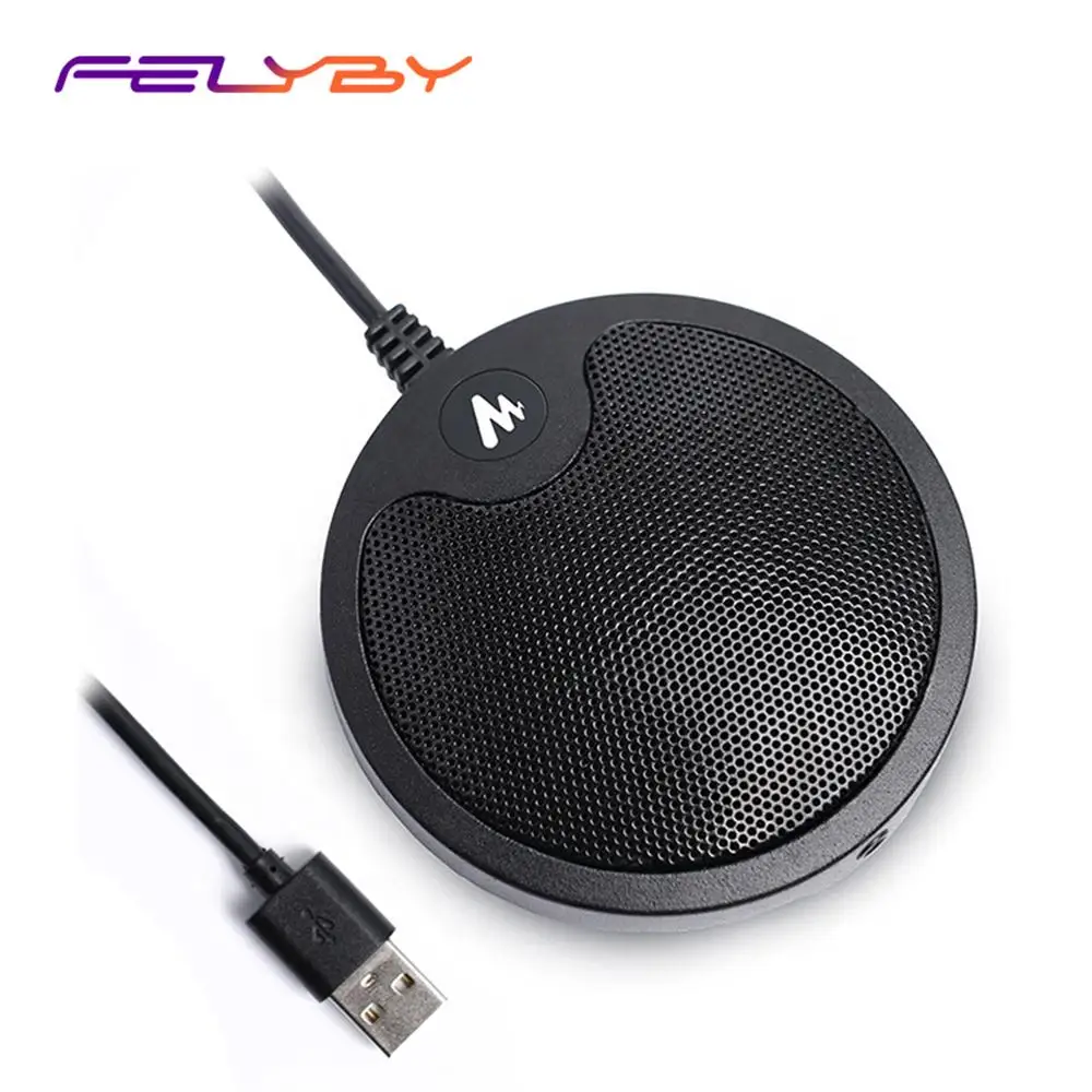 FELYBY AU BM10 Портативный USB конденсаторный микрофон компьютерная Запись сенсорный