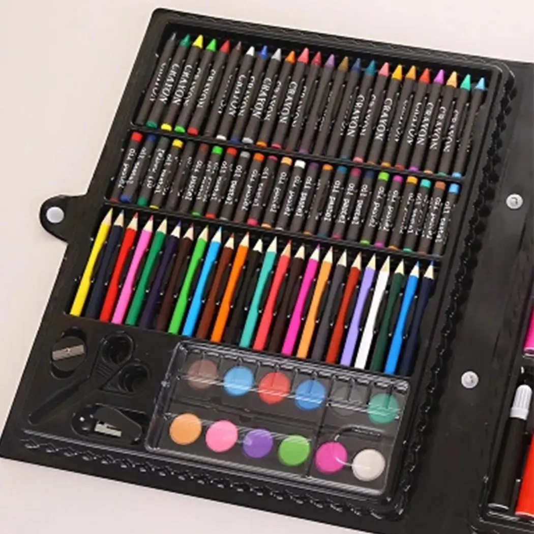 150 шт./компл. детская художественная кисть цветная ручка живопись многоцветные