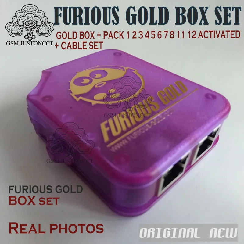 DHL TO new Furious Gold Box 1-го класса с 30 кабелями + активирован упаковками (1 2 3 4 5 6 7 8 11 12) no 9 |