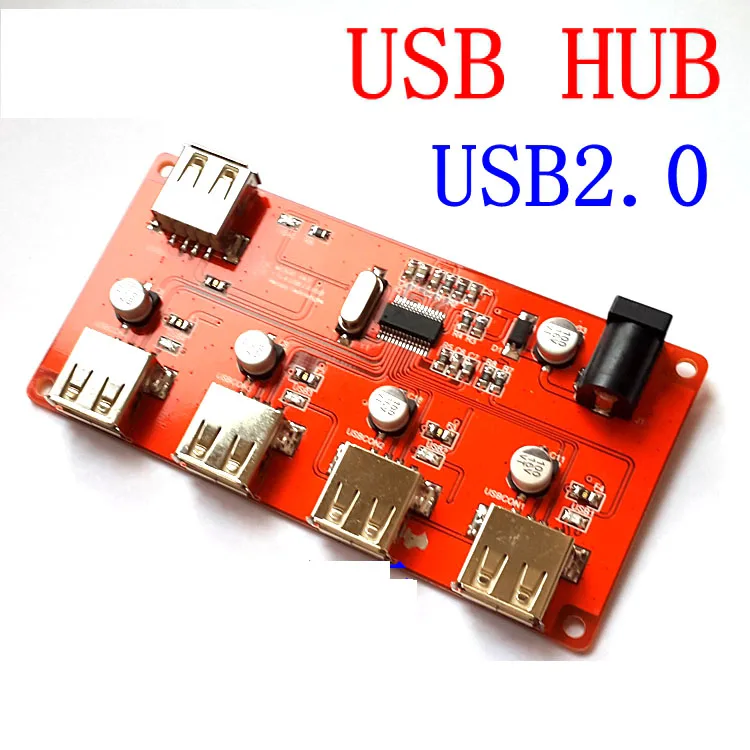 Высокоскоростной USB 2 0 концентратор переходник разветвитель от 1 до 4 портов плата