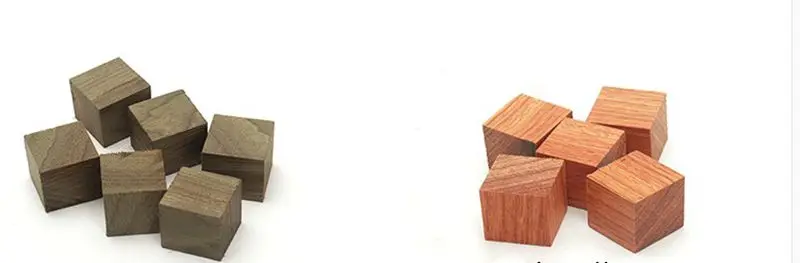 50 шт. в партии деревянные блоки DIY деревянные 2 см кубики Квадратные блоки твердые деревянные блоки резьба по дереву заготовки