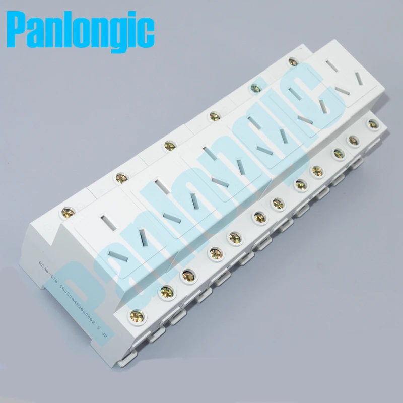 

Digital Module Socket 3-hole 16A Three-pole Socket Rail Mounting Socket