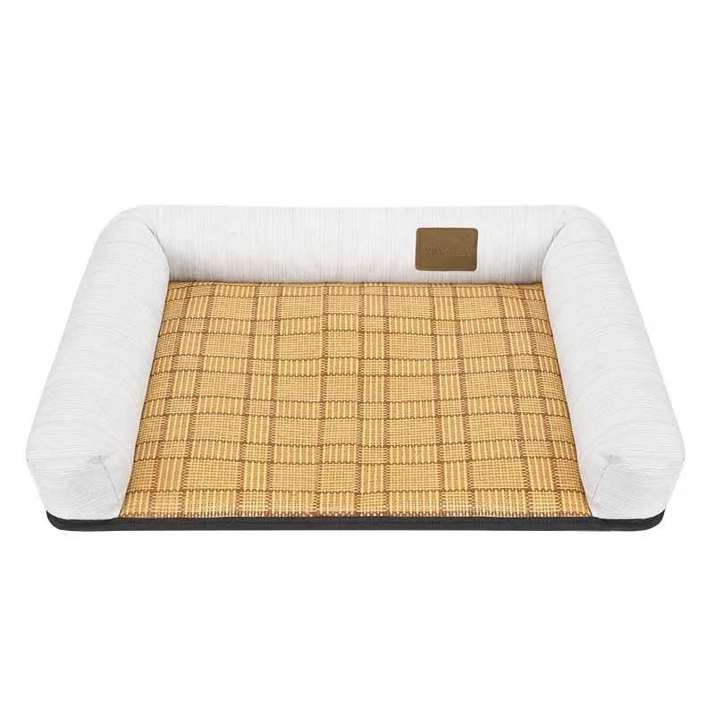 Коврик для собаки из ротанговой ткани Оксфорд подстилка щенков диванная кровать