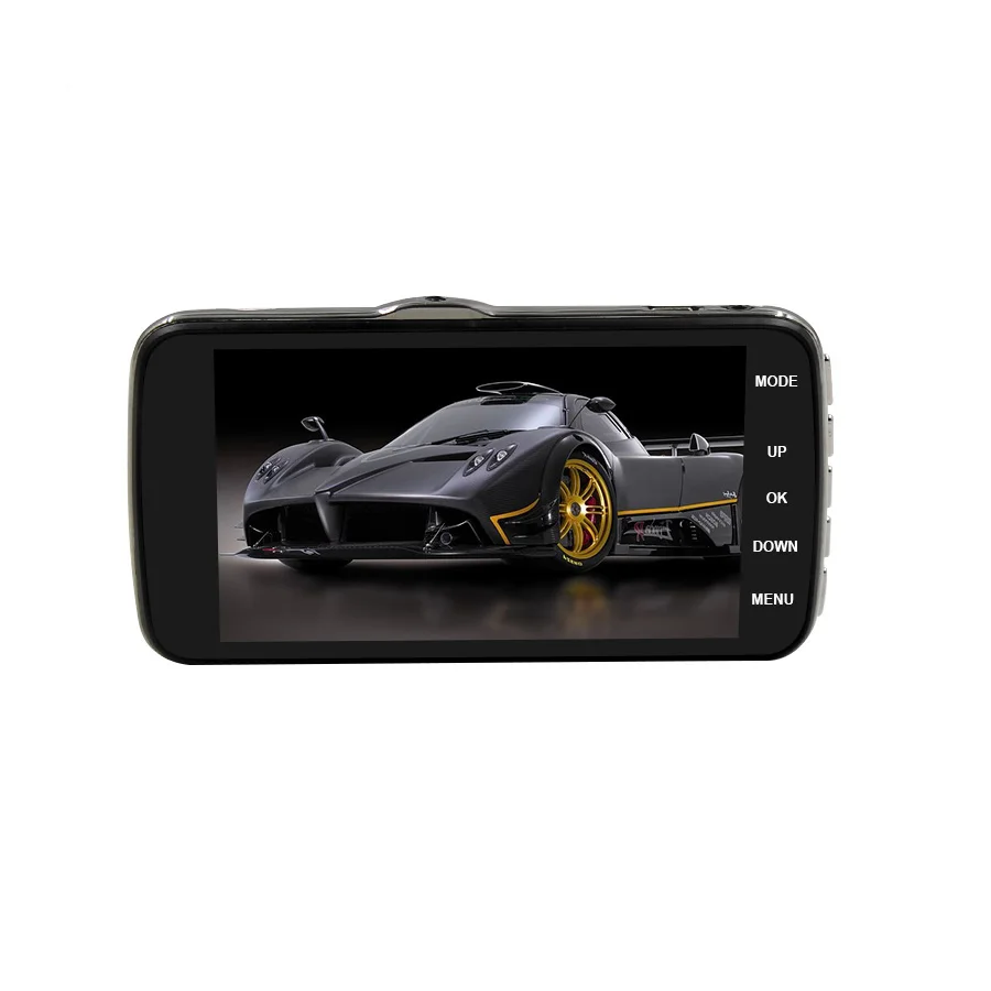Caroad 4.0&quot Full HD 1296P Car DVR Camera Dual Lens Dash Cam IPS Screen Video Recorder Registrator Night Vision Camcorder | Автомобили