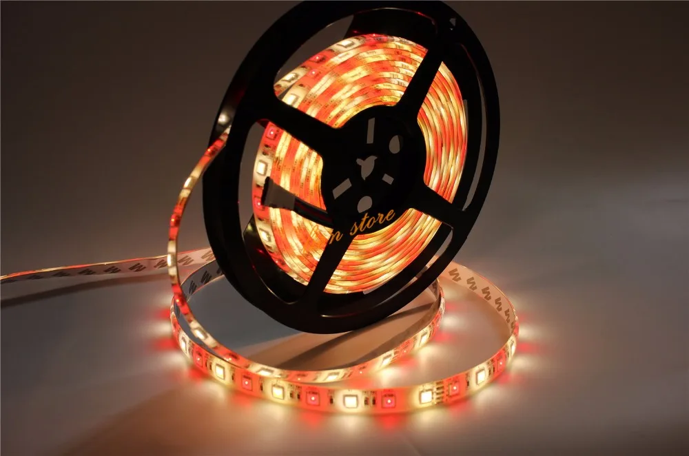 12 мм PCB DC24V Светодиодная лента 5050 RGBW 60 LED/m WaterproofIP65 RGBW/RGBWW гибкая светодиодная лампа